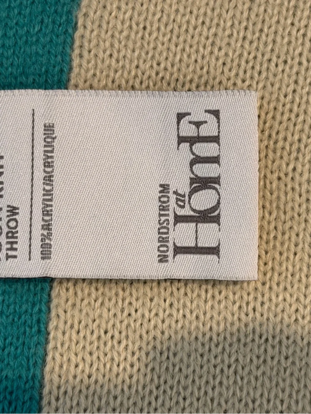 Nordstrom Home Star Print Knit Throw